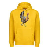 Lemon American Game Chicken Premium Hoodie - LillyAllenDesigns