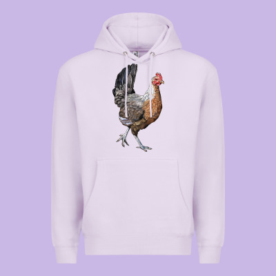 American Game Chicken Premium Hoodie Designed By Lillyallendesigns