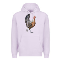 Lilac American Game Chicken Premium Hoodie - LillyAllenDesigns