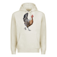 Oatmeal Heather American Game Chicken Premium Hoodie - LillyAllenDesigns