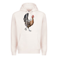Pale Pink American Game Chicken Premium Hoodie - LillyAllenDesigns