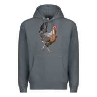 Rock American Game Chicken Premium Hoodie - LillyAllenDesigns
