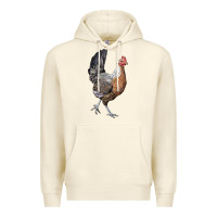 Sandshell American Game Chicken Premium Hoodie - LillyAllenDesigns