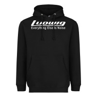 Black ludwig percussion Heavyweight Hoodie - linhVisuals