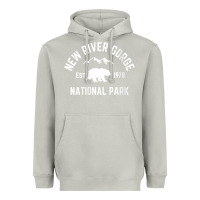 Moon Dust womens new river gorge national park bear west virginia nature v neck Heavyweight Hoodie - linhVisuals