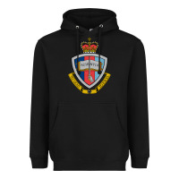 Black australian defence force academy coat of arms Heavyweight Hoodie - linhVisuals