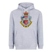 Heather Grey australian defence force academy coat of arms Heavyweight Hoodie - linhVisuals