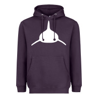 Plum newandy casagrande Heavyweight Hoodie - linhVisuals