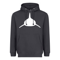 Smoke newandy casagrande Heavyweight Hoodie - linhVisuals