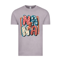 Vintage Zinc 4th of July nana with lightning bolt Vintage Tee - FaDigitalArtStudio