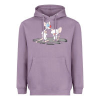 Lavender newanimaniacs pinky and the brain Heavyweight Hoodie - linhVisuals