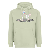 Matcha newanimaniacs pinky and the brain Heavyweight Hoodie - linhVisuals