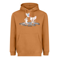 Meerkat newanimaniacs pinky and the brain Heavyweight Hoodie - linhVisuals