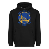 Black golden state basketball Heavyweight Hoodie - linhVisuals