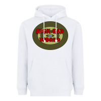 White Daria Sick.Sad World Heavyweight Hoodie - linhVisuals