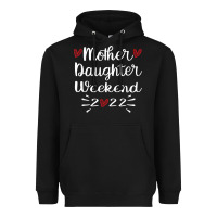 Black mother daughter weekend 2022 girls trip family vacation t shirt Heavyweight Hoodie - linhVisuals