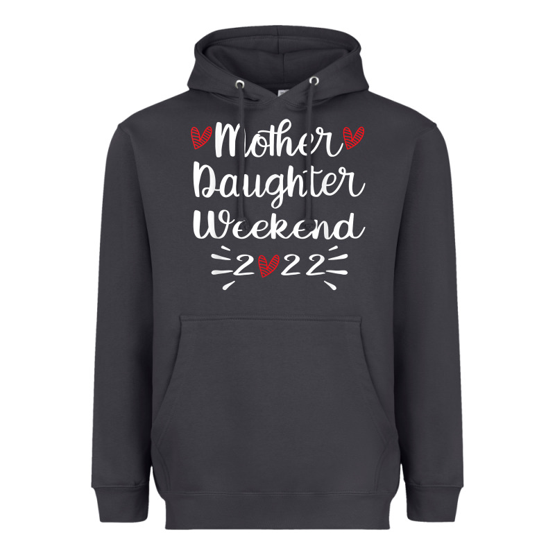 Mother Daughter Weekend 2022 Girls Trip Family Vacation T Shirt Heavyweight Hoodie by linhVisuals | Teevron