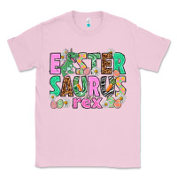 Bubblegum Pink Easter Saurus Nurse Easter Day Classic Tee - HowdyJamesFarm