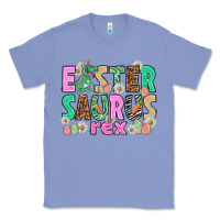 Colony Blue Easter Saurus Nurse Easter Day Classic Tee - HowdyJamesFarm
