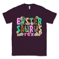 Plum Easter Saurus Nurse Easter Day Classic Tee - HowdyJamesFarm