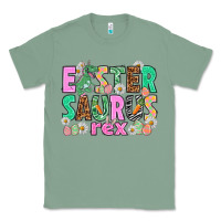 Sage Easter Saurus Nurse Easter Day Classic Tee - HowdyJamesFarm
