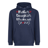 Navy mother daughter weekend 2022 girls trip family vacation t shirt Heavyweight Hoodie - linhVisuals