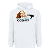 White nicolas cage conair Heavyweight Hoodie - linhVisuals