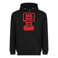 Black cyberman Heavyweight Hoodie - linhVisuals