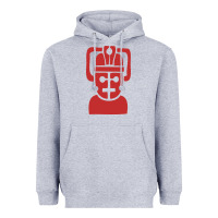 Heather Grey cyberman Heavyweight Hoodie - linhVisuals