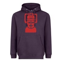 Plum cyberman Heavyweight Hoodie - linhVisuals