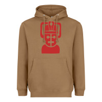Toasted Coconut cyberman Heavyweight Hoodie - linhVisuals