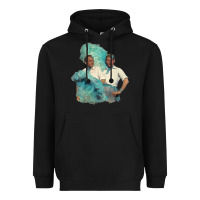 Black reprise (sisters)   white christmas Heavyweight Hoodie - linhVisuals