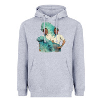 Heather Grey reprise (sisters)   white christmas Heavyweight Hoodie - linhVisuals