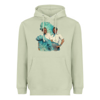 Matcha reprise (sisters)   white christmas Heavyweight Hoodie - linhVisuals