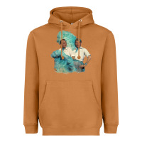 Meerkat reprise (sisters)   white christmas Heavyweight Hoodie - linhVisuals