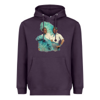 Plum reprise (sisters)   white christmas Heavyweight Hoodie - linhVisuals