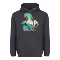 Smoke reprise (sisters)   white christmas Heavyweight Hoodie - linhVisuals
