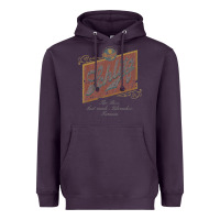 Plum schlitz beer Heavyweight Hoodie - linhVisuals