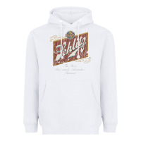 White schlitz beer Heavyweight Hoodie - linhVisuals