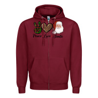 Burgundy peace love eagles royal blue Zipper Hoodie - AdoDesignShop
