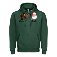 Sports Green peace love eagles royal blue Zipper Hoodie - AdoDesignShop