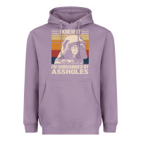 Lavender i knew it im surrounded by assholes Heavyweight Hoodie - linhVisuals