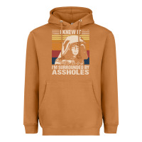 Meerkat i knew it im surrounded by assholes Heavyweight Hoodie - linhVisuals