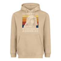 Mushroom i knew it im surrounded by assholes Heavyweight Hoodie - linhVisuals