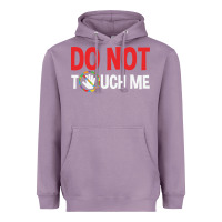 Lavender do not touch me autism kid Heavyweight Hoodie - linhVisuals