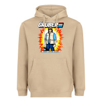Mushroom macgruber action figure Heavyweight Hoodie - linhVisuals