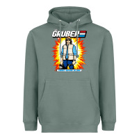 Macgruber Action Figure Heavyweight Hoodie | Teevron
