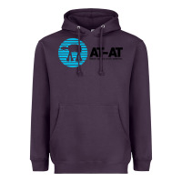 Plum reach out and crush someone Heavyweight Hoodie - linhVisuals