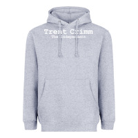 Heather Grey trent crimm the independent Heavyweight Hoodie - linhVisuals