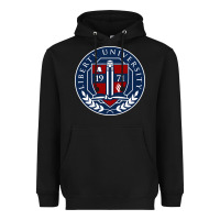 Black liberty university seal Heavyweight Hoodie - linhVisuals